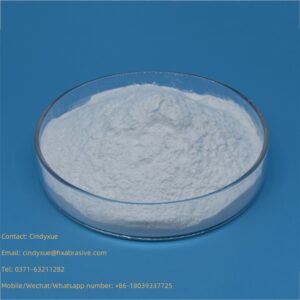Bột oxit nhôm trắng dùng để làm sạch cối nghiền bi.